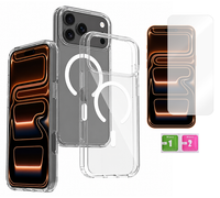 Etui Magsafe do APPLE IPHONE 17 PRO MAX anti-shock case + szkło na ekran