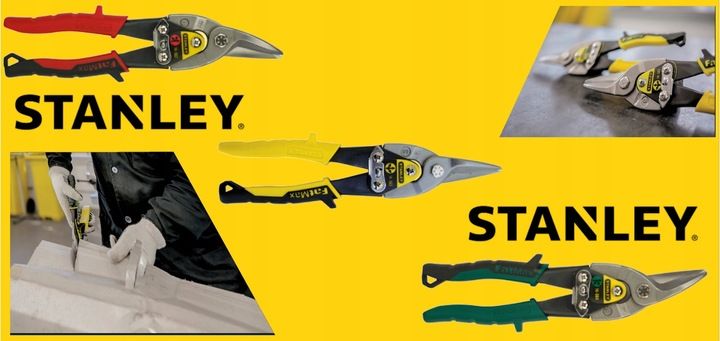STANLEY Nozyce ciecia Blachy 14-563 Proste FatmaX zdjęcie 6