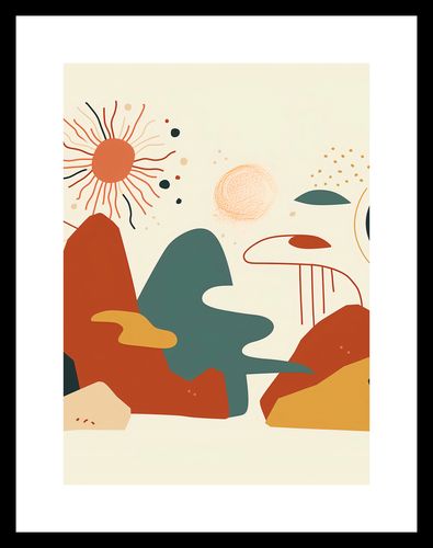 Plakat 40x55cm Kosmos Barw na Arena.pl