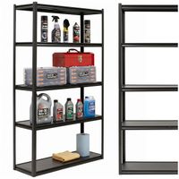 Regał magazynowy 200x120x40 cm 5 półek do przechowywania, garażu 750 kg metalowy