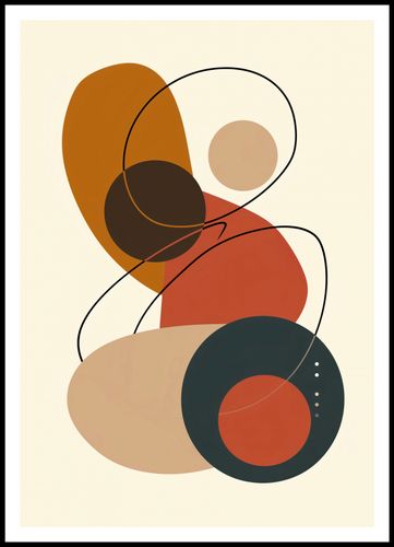 Plakat 70x100cm Geometria Harmonii na Arena.pl