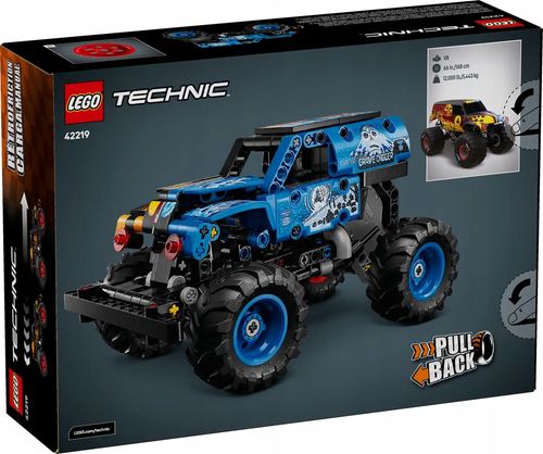 42219 - LEGO Technic - Monster Jam™ Grave Digger™ Ogień i lód na Arena.pl