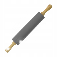 WAŁEK SILIKONOWY DO CIASTA 47cm KINGHOFF KH-1629