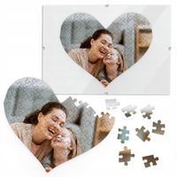 FOTO-PUZZLE z Twoim zdjęciem + antyrama Dzień Mamy