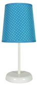 Gala lampka 1x40W E14 niebieska w kropki