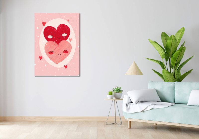 Obraz 70x100cm Ciepło Serca zdjęcie 2