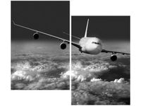 80X70CM NAD CHMURAMI DUO OBRAZ