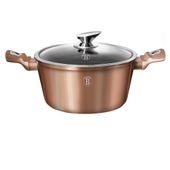 garnek granitowy 28cm berlinger haus rose gold bh-1516