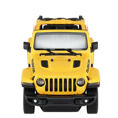 Jeep Wrangler JL R/C skala 1:14 Rastar 79400  samochód sterowany żółty na Arena.pl