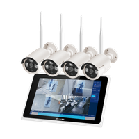 Zestaw do monitoringu 4 kamery WiFi FullHD rejestrator Tuya Kruger&Matz