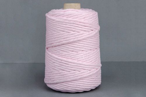 SZNUREK bawełniany jasny róż 5mm 100m na Arena.pl