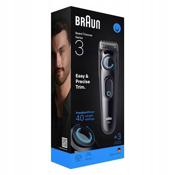 Trymer BRAUN BT3520 czarno-niebieski zdjęcie 2