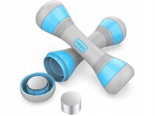 Hantle Ciężarki Regulowane Hantelki Fitness 2x2kg Do Ćwiczeń Dla Kobiet 3w1 na Arena.pl