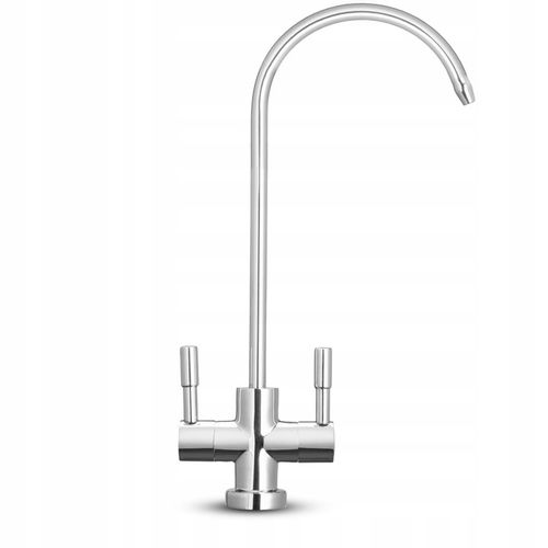 Wylewka podwójna USTM chrom odwrócona osmoza podłączenie QC na Arena.pl