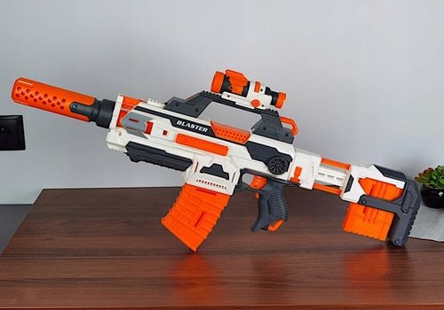 KARABIN PISTOLET AUTOMATYCZNY STRZAŁKI TŁUMIK BLAZE BLASTER 5w1 ELITE na Arena.pl