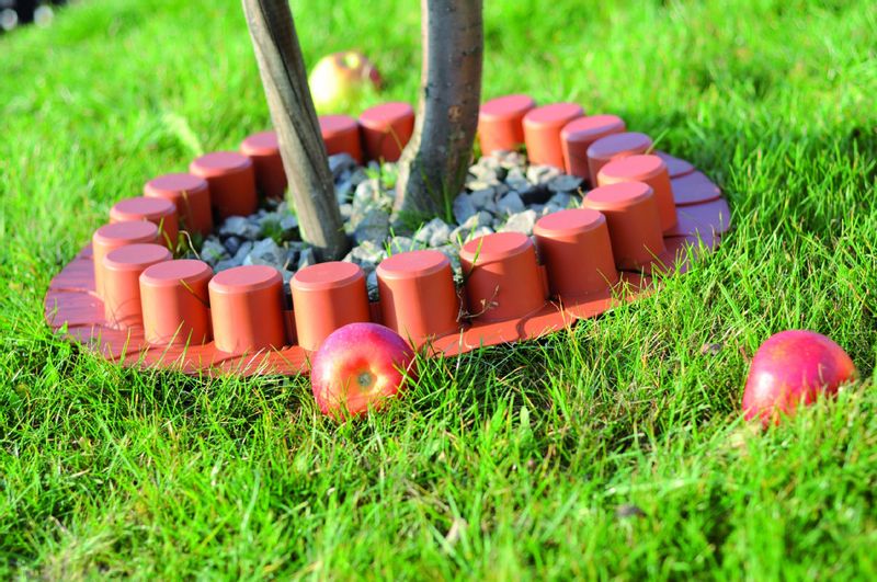 Palisada ogrodowa z kołnierzem IPAL7 20m Płotek zdjęcie 7