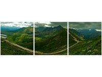 60 90CM OBRAZ 3 ELEM PANORAMA TATR ŚCIENNY DRUK PŁÓTNO