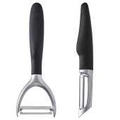 Obieraczka stróżek do warzyw ziemniaków z ruchomą głowicą IKEA 365+ ZESTAW