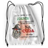 Plecak Dla Zduna Sportowy Szkolny Worek Torba Z Nadrukiem Ze Zdjęciem