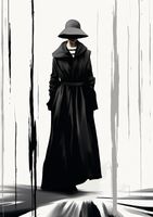 Plakat 21x29,7cm Mroczna Taina