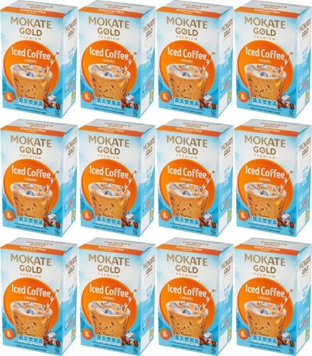 Napój Kawowy Kawa Mrożona Premium Iced Coffe Karmelowa 8 szt. Mokate x12 na Arena.pl