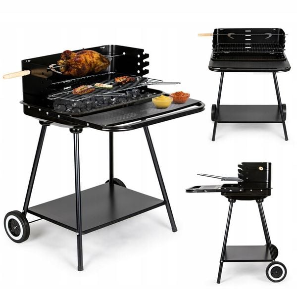 Grill węglowy Modern Home 55 x 20 cm zdjęcie 3