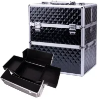 KUFEREK NA KOSMETYKI LAKIERY FREZARKĘ WALIZKA XXL