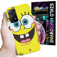 ETUI DO XIAOMI NOTE 11 PRO - SPONGEBOB BAJKI GRY WYBÓR PLECKI + SZKŁO