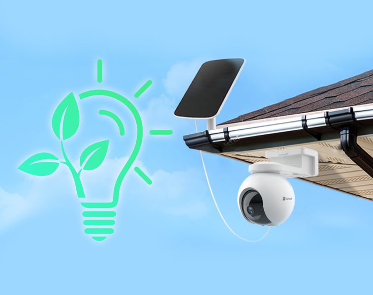 EZVIZ Panel solarny CS-CMT-SolarPanel-E 6.2W USB-C zdjęcie 11