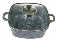 GARNEK MARMUROWY 20cm Brytfanna Indukcja 2,8l 7061