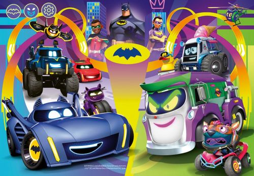 Puzzle 2X24 Elementy Batwheels na Arena.pl