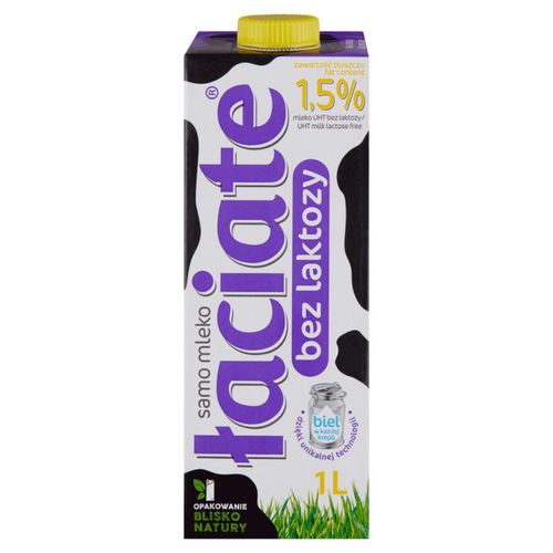 Łaciate Mleko UHT bez laktozy 1,5 % 1 l na Arena.pl