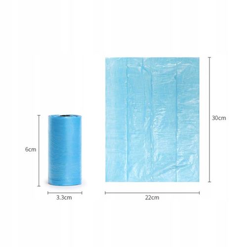 WORKI WORECZKI NA PSIE ODCHODY KUPY KUPA PSA TOREBKI MOCNE ZESTAW 1500 SZT na Arena.pl