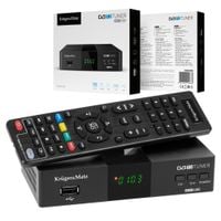Tuner Dekoder DVB-T2 H.265 HEVC Kruger&Matz KM0550D Full HD USB PVR HDMI