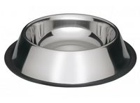 Miska dla psa metalowa na antypoślizgowej gumie 23,5cm - Barry King 700ml