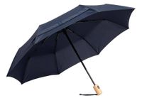Automatyczny, wiatroodporny parasol kieszonkowy CALYPSO, granatowy