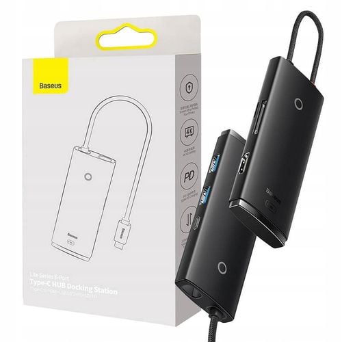 HUB USB-C adapter Baseus 2x USB3.0 HDMI 4K PD 100W na Arena.pl
