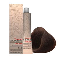 TREND TOUJOURS Farba do włosów Jasny Złocisty Mahoniowy Brąz - 5.35 - 100ml