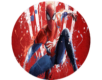 Opłatek na tort Spiderman