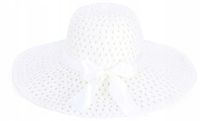 Szaleo ażurowy Kapelusz Classic elegance cz19178-1
