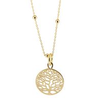 Naszyjnik z drzewem życia- srebro złocone