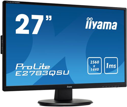 Monitor iiyama Prolite E2783QSU-B1 27'' QHD Free Sync 1ms na Arena.pl