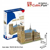 CUBIC FUN PUZZLE 3D KATEDRA NOTRE DAME - C242H - 53 ELEMENTY