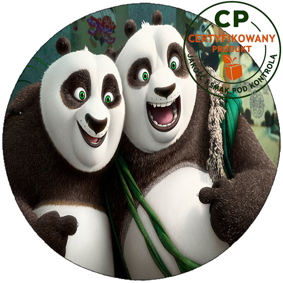 Opłatek na tort Kung fu Panda zdjęcie 1