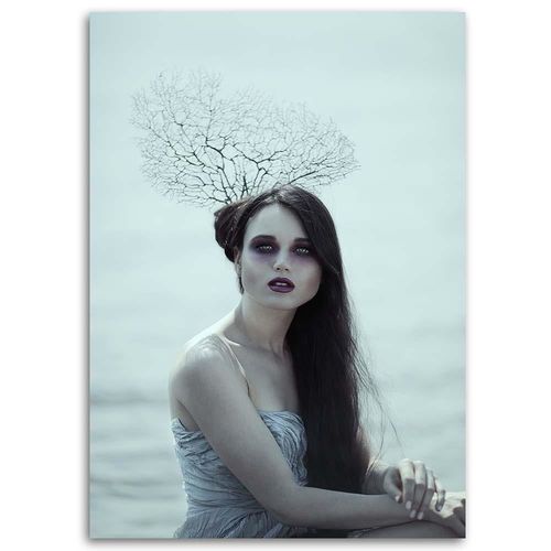 Deco Panel, Abstrakcyjny portret 40x60 na Arena.pl