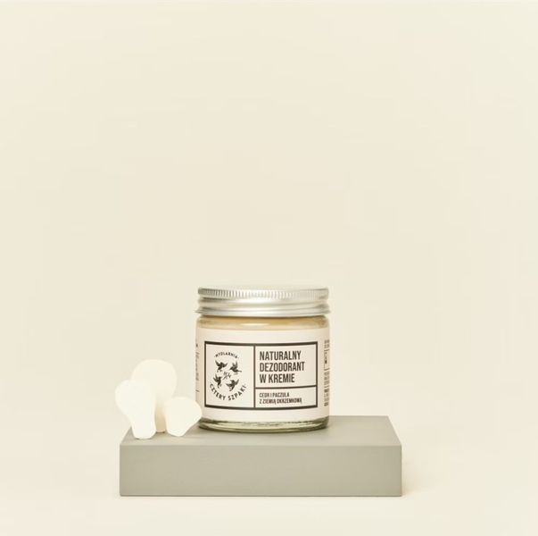 CZTERY SZPAKI Naturalny dezodorant w kremie CEDR I PACZULA 60 ml zdjęcie 3