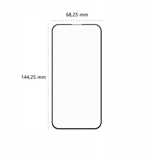 Szkło hartowane 5D BananGuard pełne do Apple iPhone 14 Pro na Arena.pl