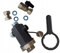 2X FILTR MAGNETYCZNY SEPARATOR ZANIECZYSZCZEŃ IBO 3/4 CALA DN20 KLUCZ ZAWÓR