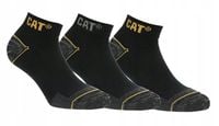 Skarpety robocze CAT 9 PAR sportowe CATERPILLAR niskie r. 39-42 czarne
