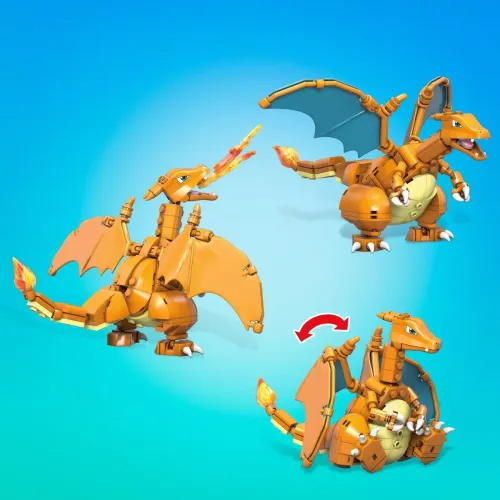 Mega Construx. GWY77 Pokemony. Charizard na Arena.pl